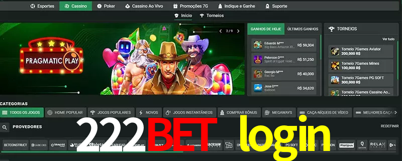 cassino 222bet login