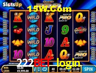 Promoção Relâmpago 222bet login